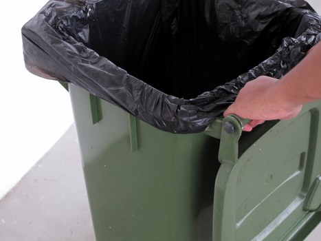 Construction site with waste removal services in Bromley